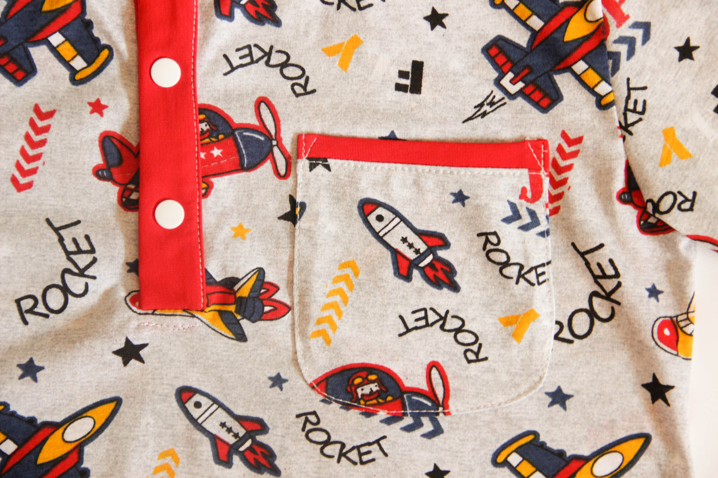 ABDL bodysuit Rokets