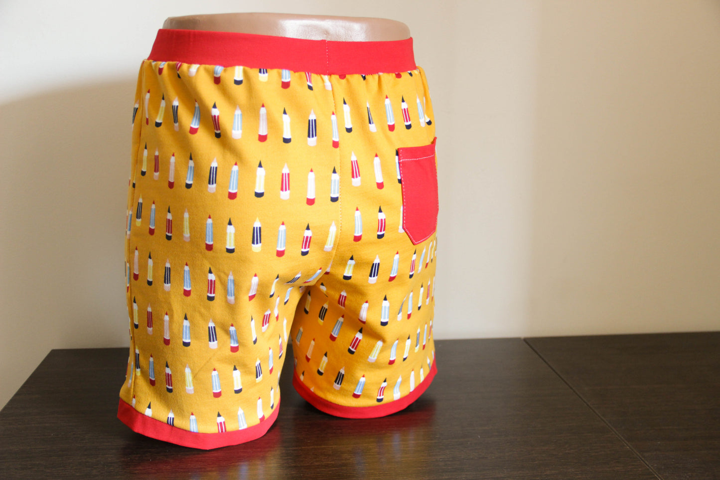 ABDL shorts Pencils with access from below