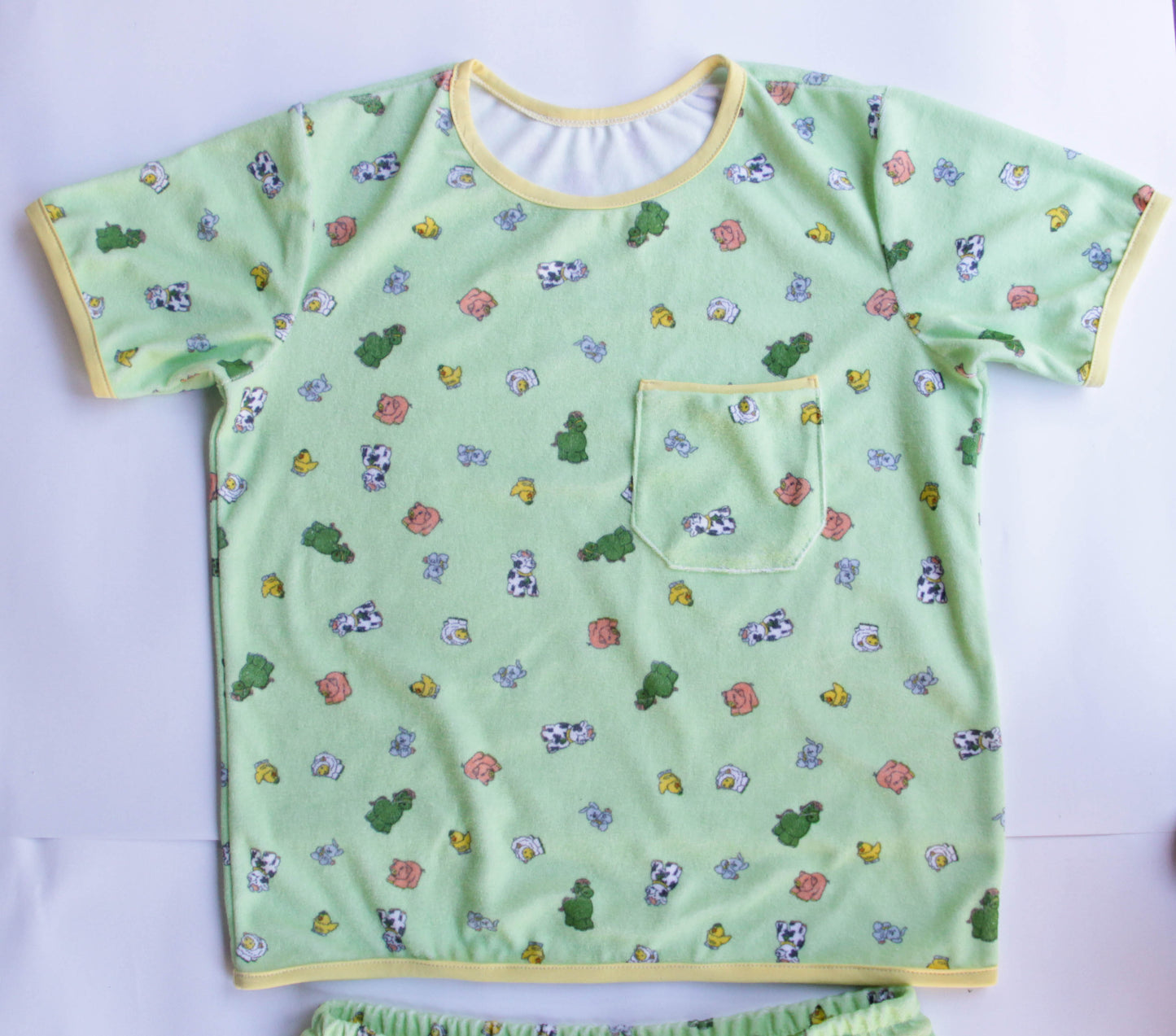 Terry summer suit for adults baby