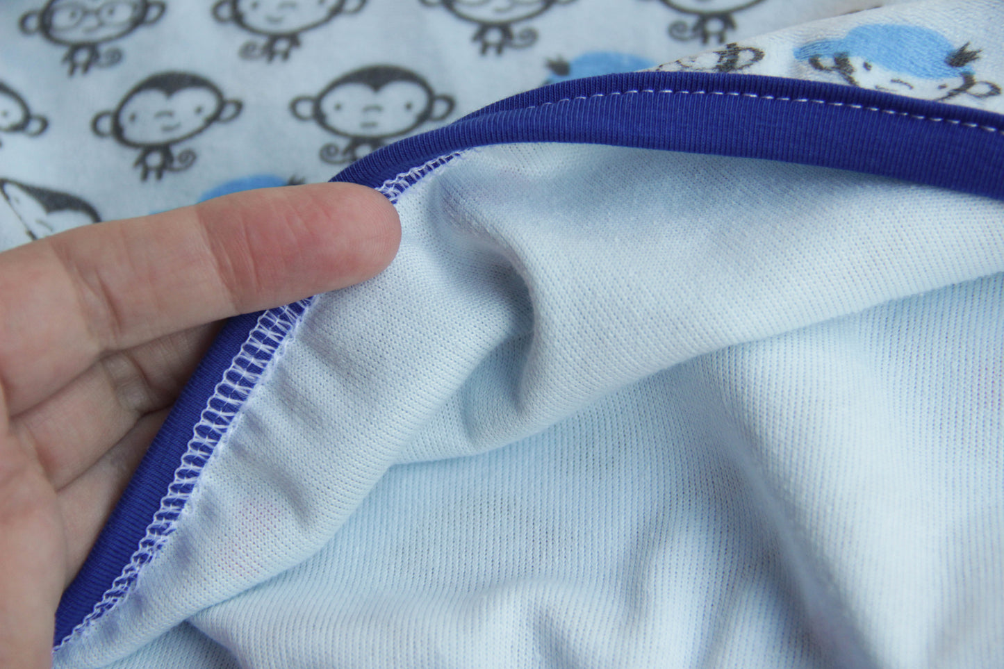 T-shirt and shorts for diaper lovers