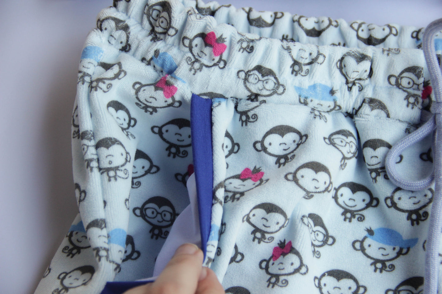 T-shirt and shorts for diaper lovers
