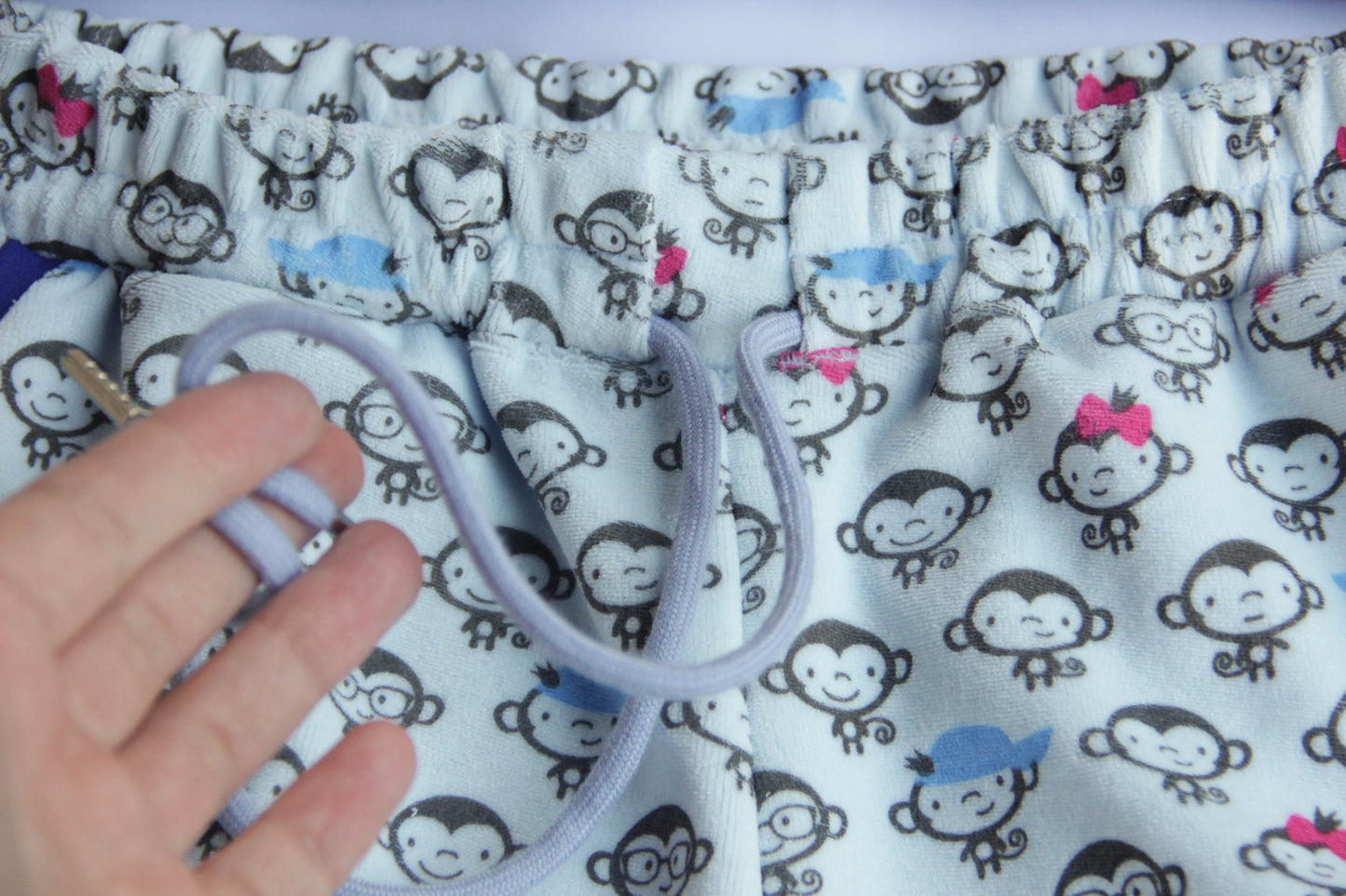 T-shirt and shorts for diaper lovers