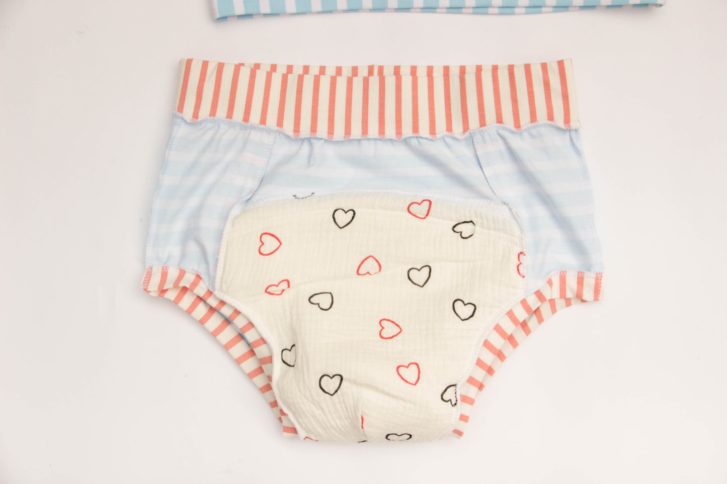 Adult ABDL Set: T-Shirt, Briefs & Training Pants Cotton Diaper Lover Outfit