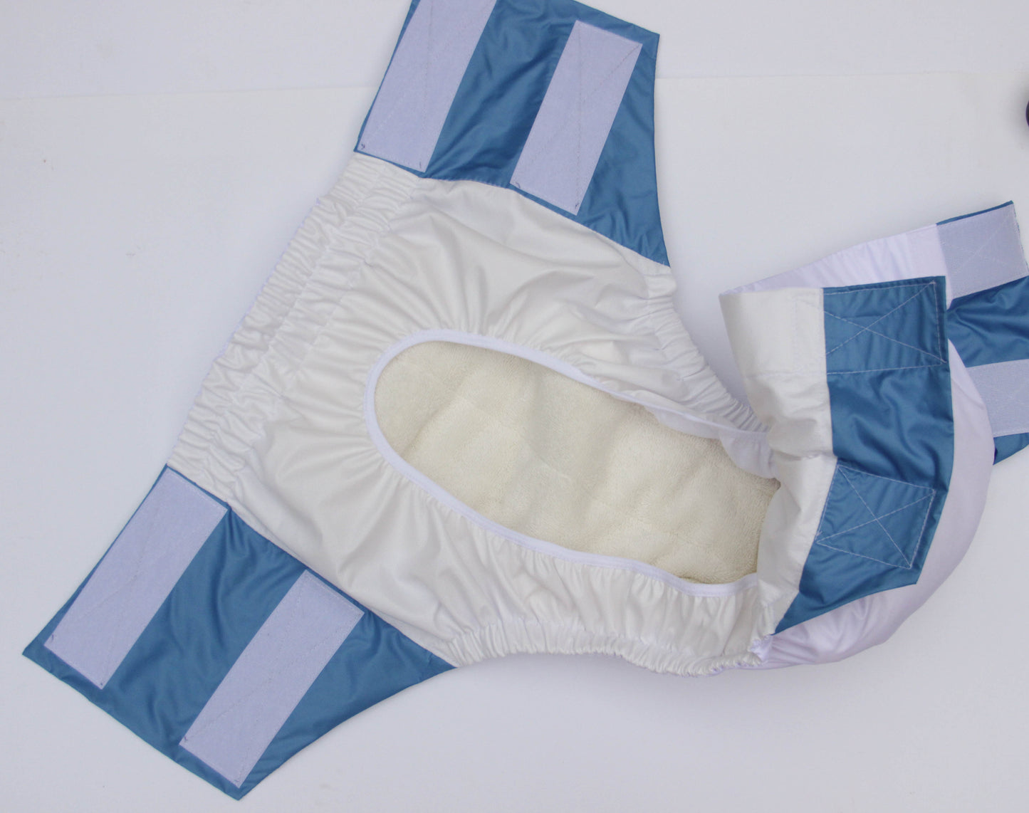 ABDL Adult Diaper with Removable Insert. Volumetric Padded reusable Diaper for Heavy Nighttime Discharge