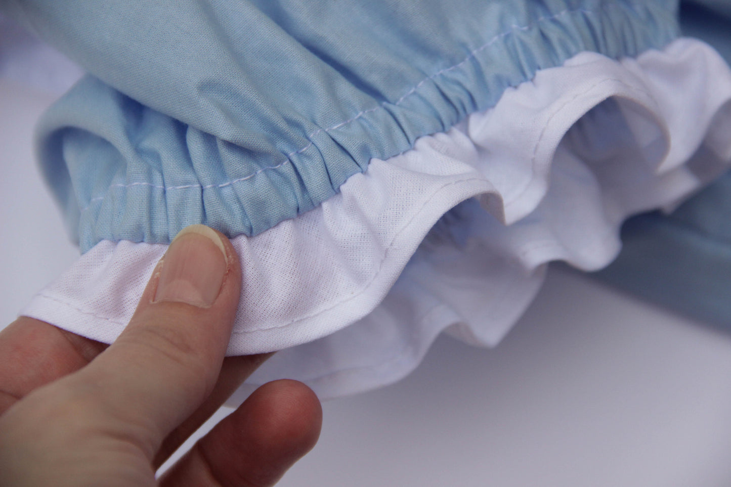 Made to order according to your measurements. Adult Cotton overalls with a bib